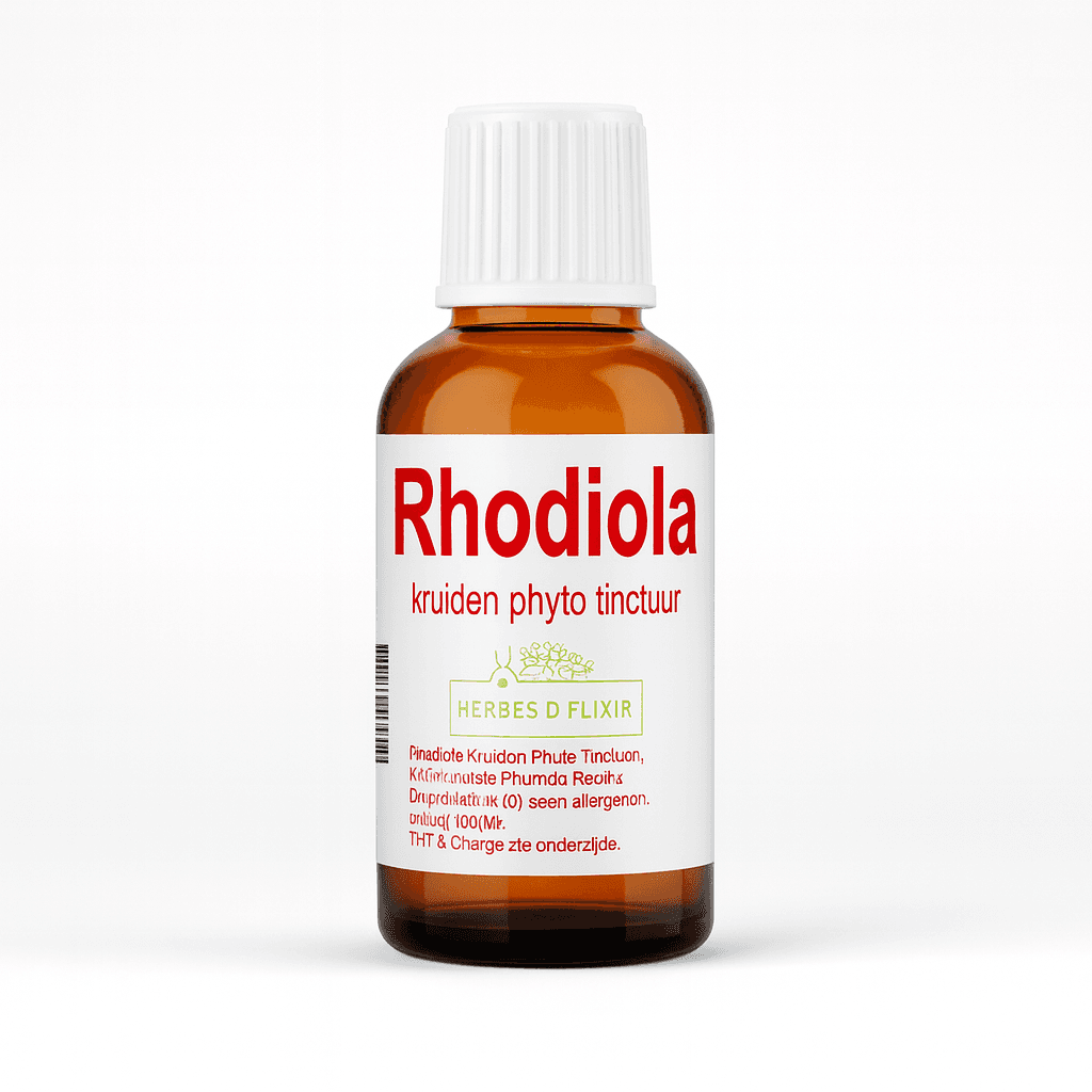 Rhodiola tinctuur – 50 ml – Alcoholvrij